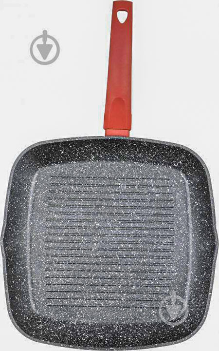 Сковорідка- Гриль CHERRY LAVA-STONE PEPPER 24*24 cм. - зображення 6