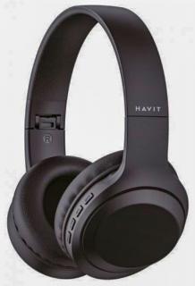 Фото товару Навушники бездротові Havit HV-H628BT Bluetooth з FM, MP3, microSD card, чорні