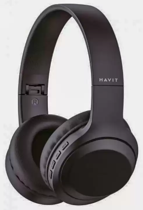 Навушники бездротові Havit HV-H628BT Bluetooth з FM, MP3, microSD card, чорні - зображення 5