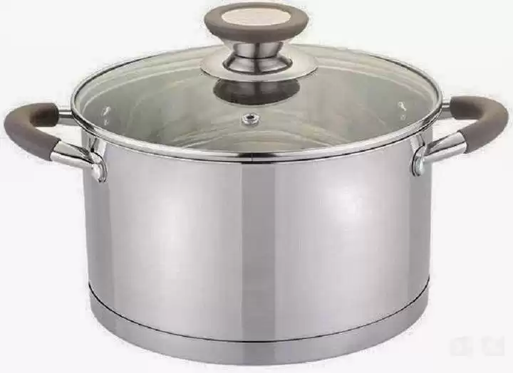 Каструля LEVEL GUSTO GT-1103-22, 22 см, 4.7 л з силіконовими ручками - зображення 5