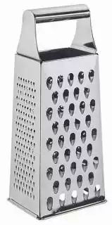 Фото товара Тертка METAL чотиристороння  з округлою ручкою GUSTO GT-GR-1003 20 см.