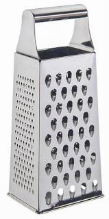Фото товару Тертка METAL чотиристороння  з округлою ручкою GUSTO GT-GR-1003 20 см
