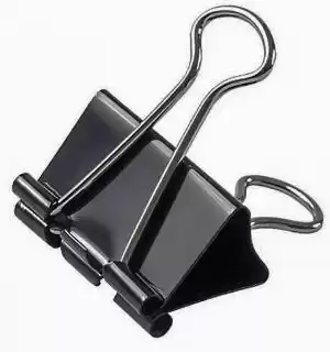 Фото товара Биндер 25 мм Axent черный, в уп. 12шт. (зажим для бумаг)