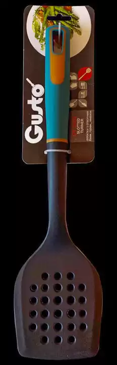 Лопатка з отворами Gusto GT-5303, блакитно-помарачнева, нейлон - зображення 5