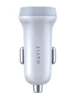 Фото товару Автомобільна зарядка Havit HV-CC2008 2*USB 3.1A