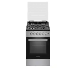 Фото товара Плита газоелектр. FG5611GB 50см. ,сіро-чорна  (GRUNHELM)