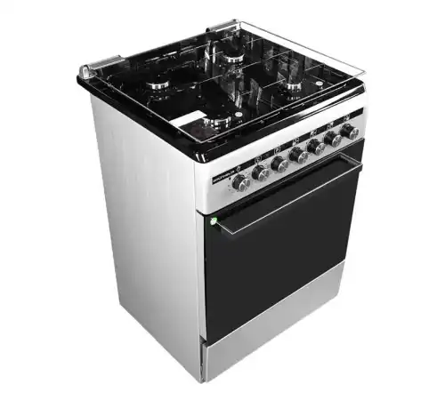 Плита газоелектрична Grunhelm FLG5611AG 50 см. сіро-чорна - зображення 5
