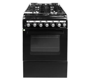 Фото товару Плита газоелектрична Grunhelm FLG5612MB 50 см. чорна