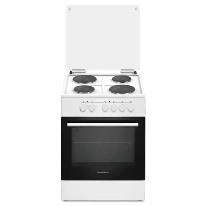 Плита електрична Grunhelm G4FM6611WG 60 см. біла - зображення 5