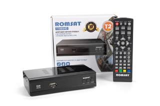 Фото товару Тюнер T7085HD Romsat Т2, екран, USB, HDMI, залізний корпус, внутрішній блок живлення