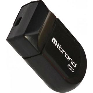 Фото товару Флешка 32 Гб Mibrand Scorpio чорна, USB накопичувач