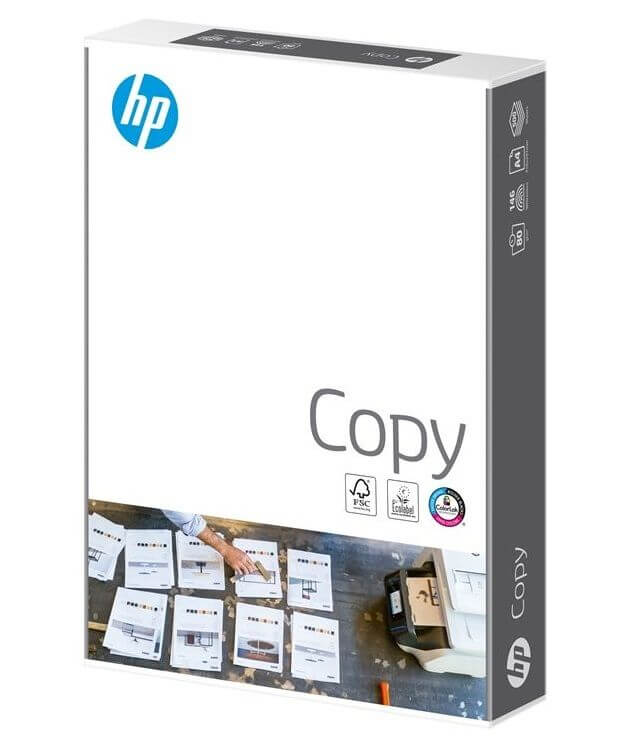 Папір А4 білий HP Copy 500 арк., 80 г/м, клас С+. Якісний ксероксний папір для принтерів та офісу, виробництво - Словакія - зображення 6