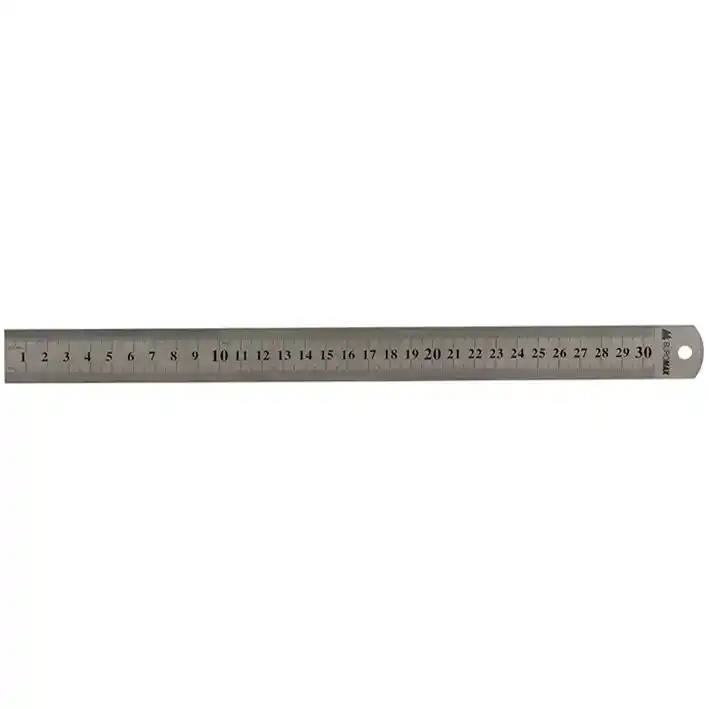 Лінійка метал 30 см Buromax сталь (BM.5810-30) - зображення 5