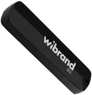 Фото товара Флеш память USB Wibrand Grizzly 8Gb USB 2.0 серая