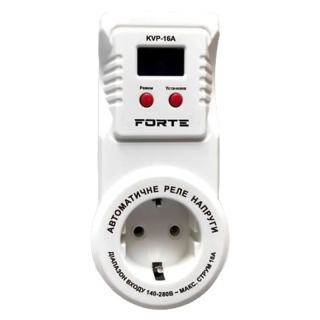 Фото товару Реле напруги Forte KVR-16A, 16А