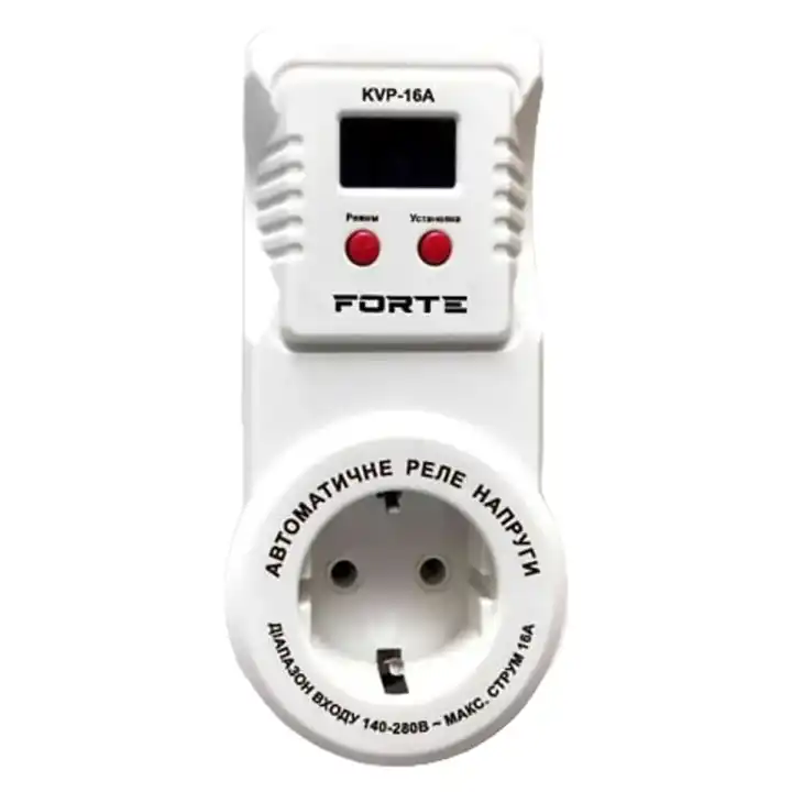 Реле напруги Forte KVR-16A, 16А - зображення 5