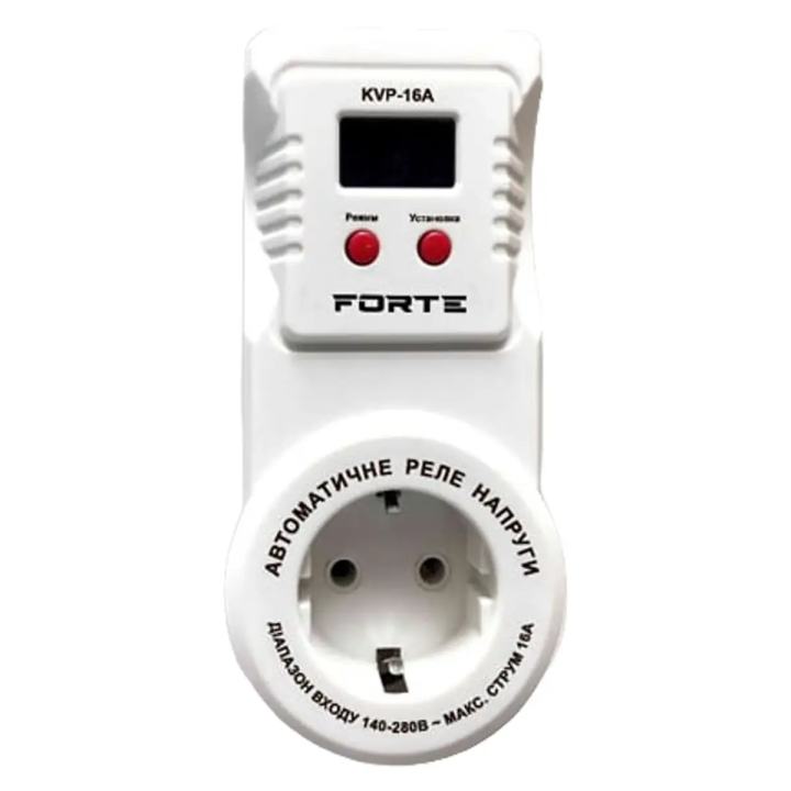 Реле напруги Forte KVR-16A, 16А - зображення 6