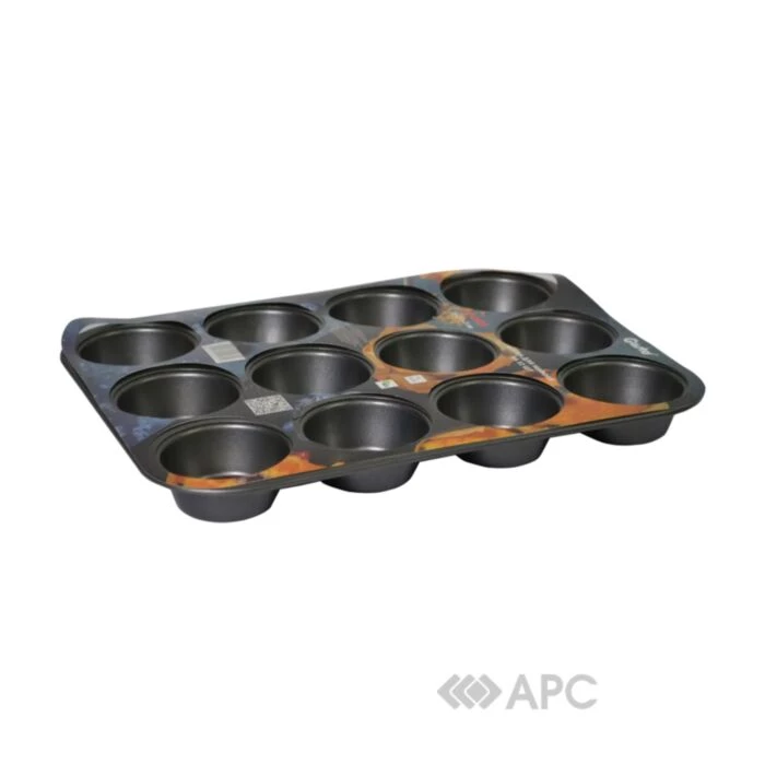 Форма для мафінів Gusto GT-2135 26*17*2.8 см на 12 шт. квадратна з антипригарним покриттям - зображення 5