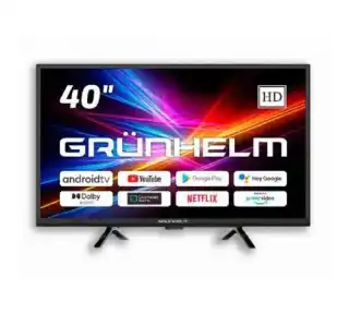 Фото товара Телевизор Grunhelm 40F300-GA11V, 40", Full HD, Android 11, Wi-Fi, HDMI, USB, голосовое управление