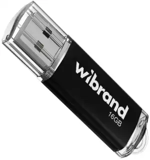 Фото товара Флеш память 16 Гб Wibrand Cougar USB накопитель черный