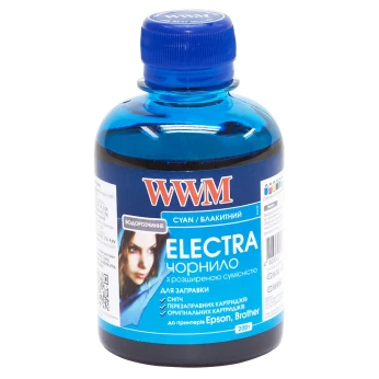Чорнило WWM E40 Cyan, 200 г, для принтерів Epson - зображення 5