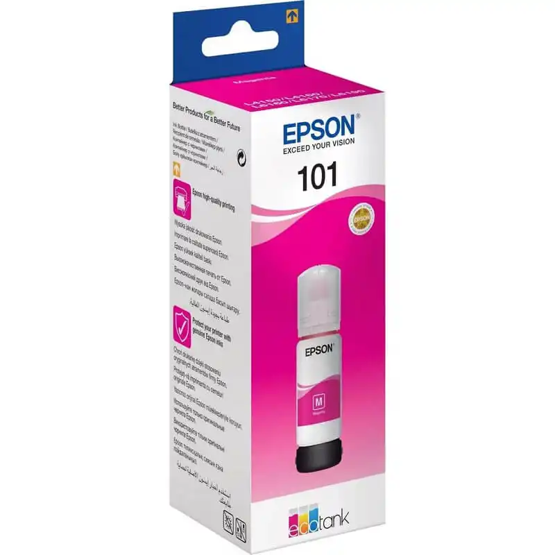 Контейнер з чорнилами EPSON L4150/L4160 101 magenta 70 мл - зображення 5