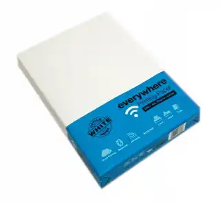 Фото товара Бумага A4 Everywhere 80 г/м², 500 листов, белая, класс C+ (Словакия), ксероксная бумага для офиса и печати