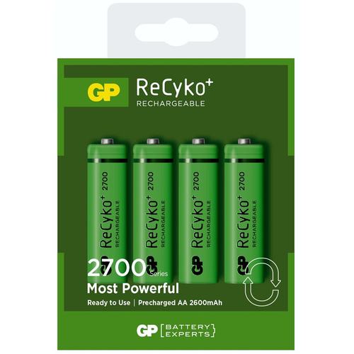 Акумулятор AA GP ReCyko, 2600mAh - 4 шт. в картонній упаковці - зображення 1