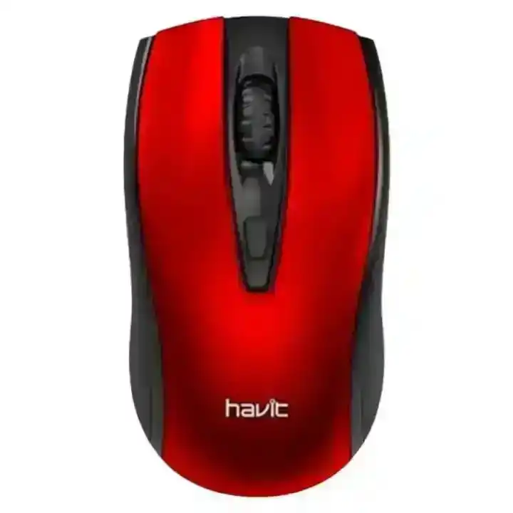 Мишка Havit HV-MS858GT безпровідна чорно-червона - зображення 5