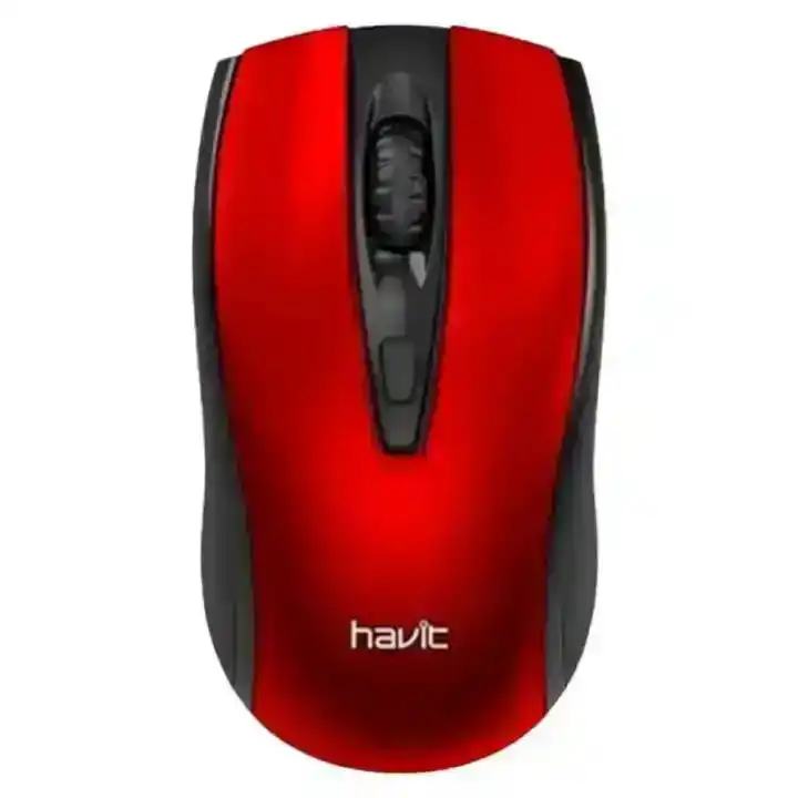 Мишка Havit HV-MS858GT безпровідна чорно-червона - зображення 6