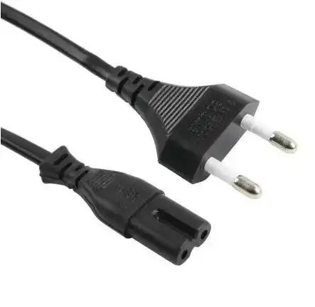 Кабель живлення Cablexpert PC-184/2 1.2 м, для радіоприймачів та принтерів 220V на 2pin. - зображення 1