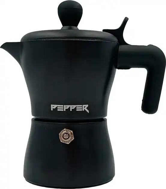 Гейзерна кавоварка Чорна Перлина 2, PEPPER - зображення 6