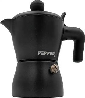 Фото товару Гейзерна кавоварка Чорна Перлина 1, PEPPER
