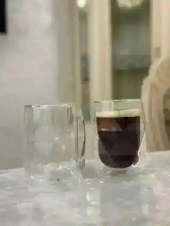 Набір склянок CRYSTAL з подвійним дном VITTORA, VT-5408-350, 2 шт, 350мл. - зображення 6