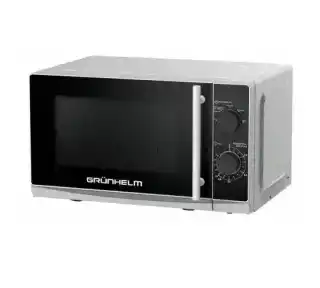 Фото товара Микроволновая печь Grunhelm 20MX730-G серая, 20 л, 700 Вт, механическая