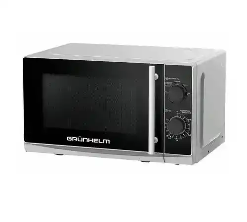 Мікрохвильова піч Grunhelm 20MX730-G сіра, 20 л, 700 Вт, механічна - зображення 5