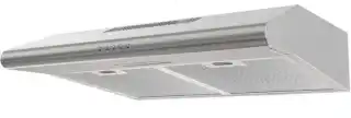 Фото товара Вытяжка Grunhelm GVP 220 I, нержавеющая сталь, плоская, 60 см, производительность 400 м³/ч, 3 скорости, кнопочное управление, 59,5×49,5×13,5 см