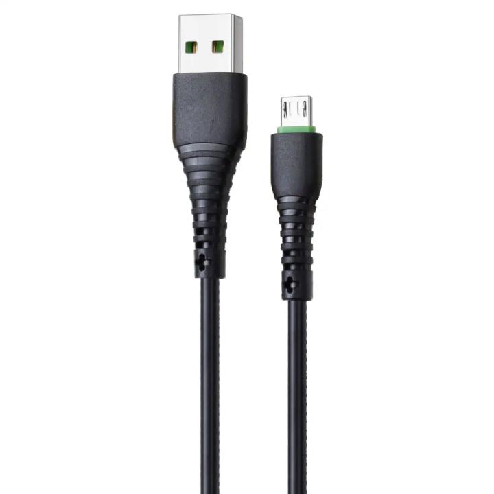 Кабель micro USB на USB 2.4 А, 1 м, Grunhelm GMC-01MB - зображення 6
