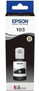 Фото товару Контейнер з чорнилами 103 Black Epson C13T00S14A 65 мл, для L3100, L3110, L3150, L1100, L1200, L3100, L3200, L3500, L5100, L5200,L5300,L5500, L11050