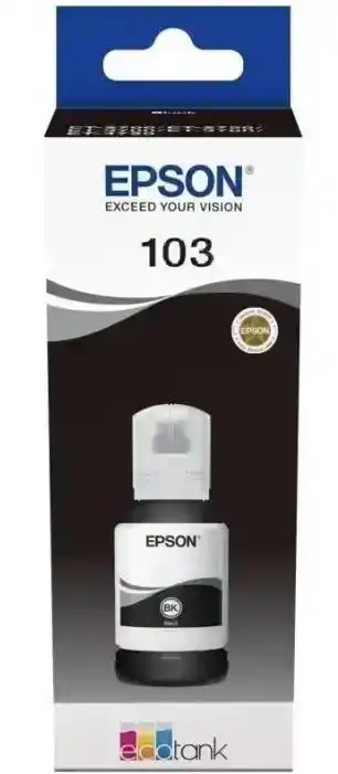 Контейнер з чорнилами 103 Black Epson C13T00S14A 65 мл, для L3100, L3110, L3150, L1100, L1200, L3100, L3200, L3500, L5100, L5200,L5300,L5500, L11050 - зображення 5
