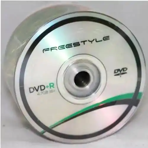 Диск DVD+R Freestyle 4,7Gb 16x Bulk 50 шт. DVD+R чистий диск для запису музики, відео, фотографій, програм та документів - зображення 5