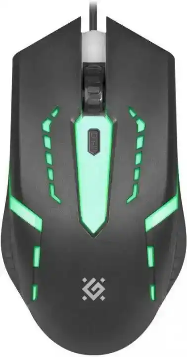 Мишка геймерська Defender GM-600L USB, 4 кнопки, 1200dpi, з підсвіткою - зображення 5