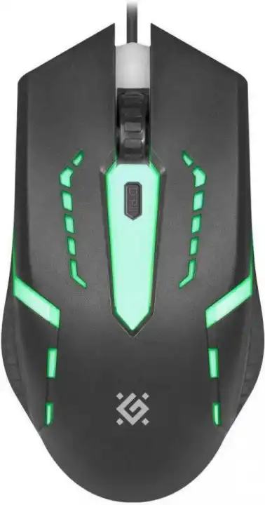 Мишка геймерська Defender GM-600L USB, 4 кнопки, 1200dpi, з підсвіткою - зображення 6