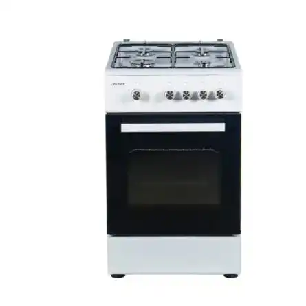 Газова плита Houser FSG 5201 W (газ/газ), 50 см, біла, 4 конфорки, газ-контроль, газова духовка - зображення 5