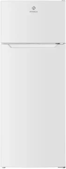 Холодильник ILR-0205W INTERLUX, 143 см, білий, крапельне заморожування, холодильна камера 171 л, морозильна камера (зверху) 42 л, 143×55×55 см - зображення 5