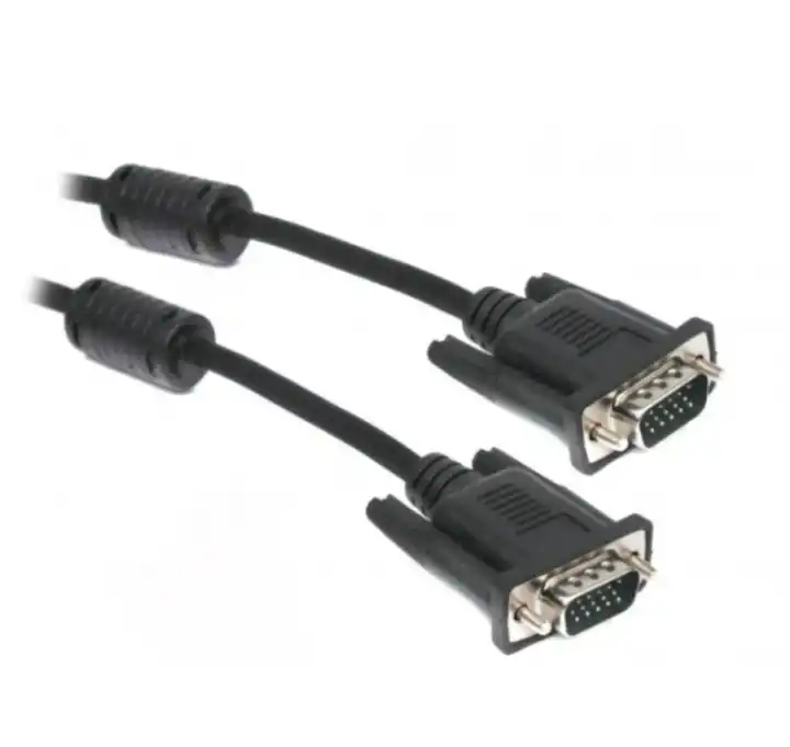 Кабель VGA Male на VGA Male 1.8 м, V-VGA-6 Maxxter подвійне екранування та фільтр з 2 фкритами - зображення 5