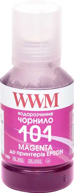 Чорнило WWM E101M 140 г Magenta для Epson L4150, L4160, L4170, L4190 - зображення 5