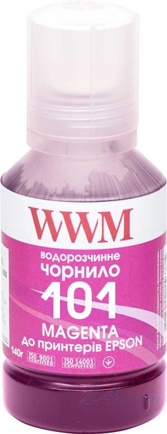 Чорнило WWM E101M 140 г Magenta для Epson L4150, L4160, L4170, L4190 - зображення 6