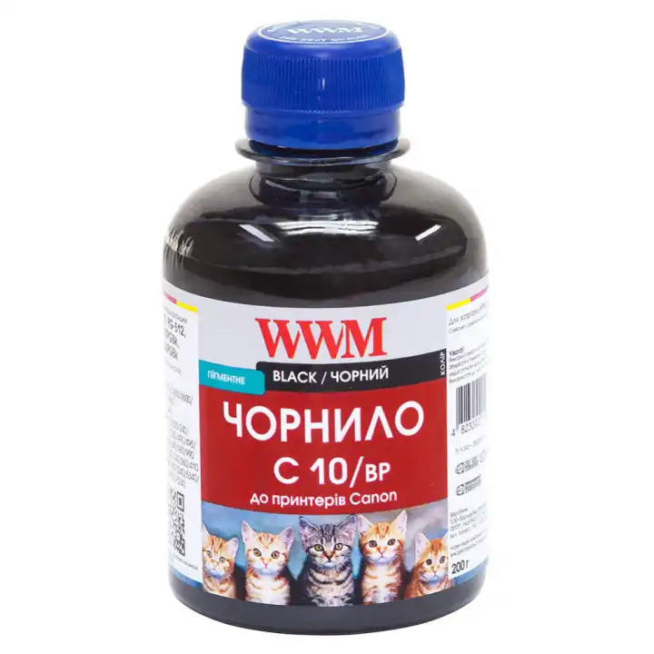 Чорнило WWM C10/bp Black 200 г для принтерів Canon - зображення 5