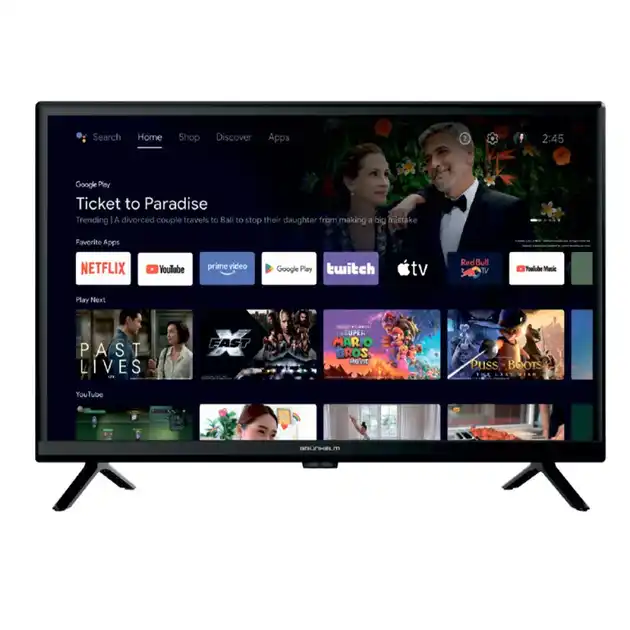Телевізор 24H310-GA11 Grunhelm T2 SMART TV, G5C, Google android 11.0, color box - зображення 5